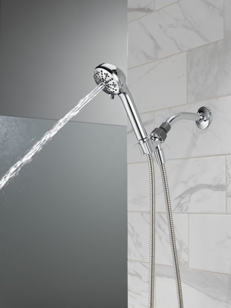 DELTA Universal Showering Components 4-Setting Hand Shower — Chrome