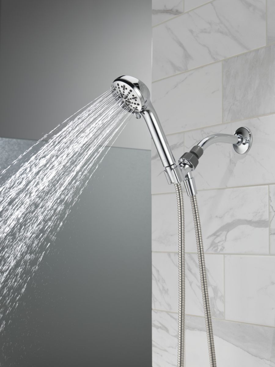DELTA Universal Showering Components 4-Setting Hand Shower — Chrome