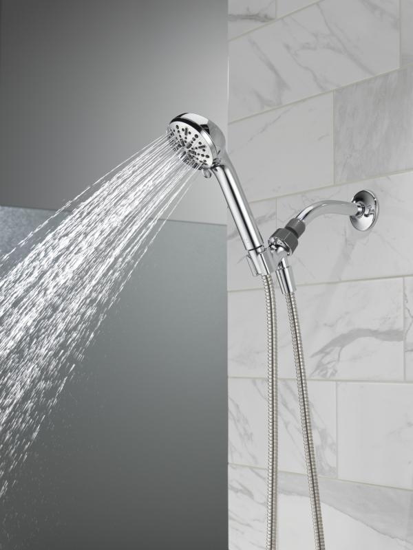 DELTA Universal Showering Components 4-Setting Hand Shower — Chrome