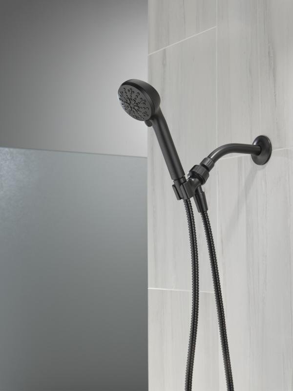 DELTA Universal Showering Components 4-Setting Hand Shower — Matte Black