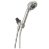 DELTA Universal Showering Components 4-Setting Hand Shower — Spotshield Brushed Nickel