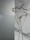 DELTA Universal Showering Components 4-Setting Hand Shower — Spotshield Brushed Nickel