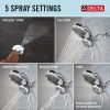 DELTA Universal Showering Components 5-Setting HydroRain with ProClean — Chrome