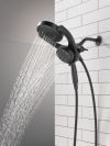 DELTA Universal Showering Components 5-Setting HydroRain with ProClean — Matte Black