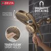 DELTA Universal Showering Components 5-Setting HydroRain with ProClean — Champagne Bronze