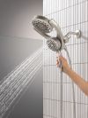 DELTA Universal Showering Components 5-Setting HydroRain with ProClean — Spotshield Brushed Nickel