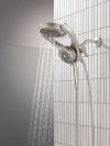 DELTA Universal Showering Components 5-Setting HydroRain with ProClean — Spotshield Brushed Nickel