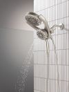 DELTA Universal Showering Components 5-Setting HydroRain with ProClean — Spotshield Brushed Nickel