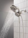 DELTA Universal Showering Components 5-Setting HydroRain with ProClean — Spotshield Brushed Nickel