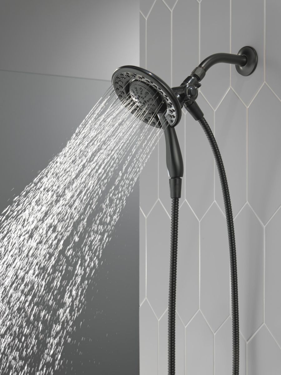 DELTA Universal Showering Components 4-Setting In2ition — Matte Black