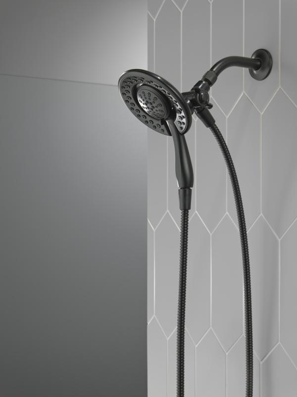 DELTA Universal Showering Components 4-Setting In2ition — Matte Black