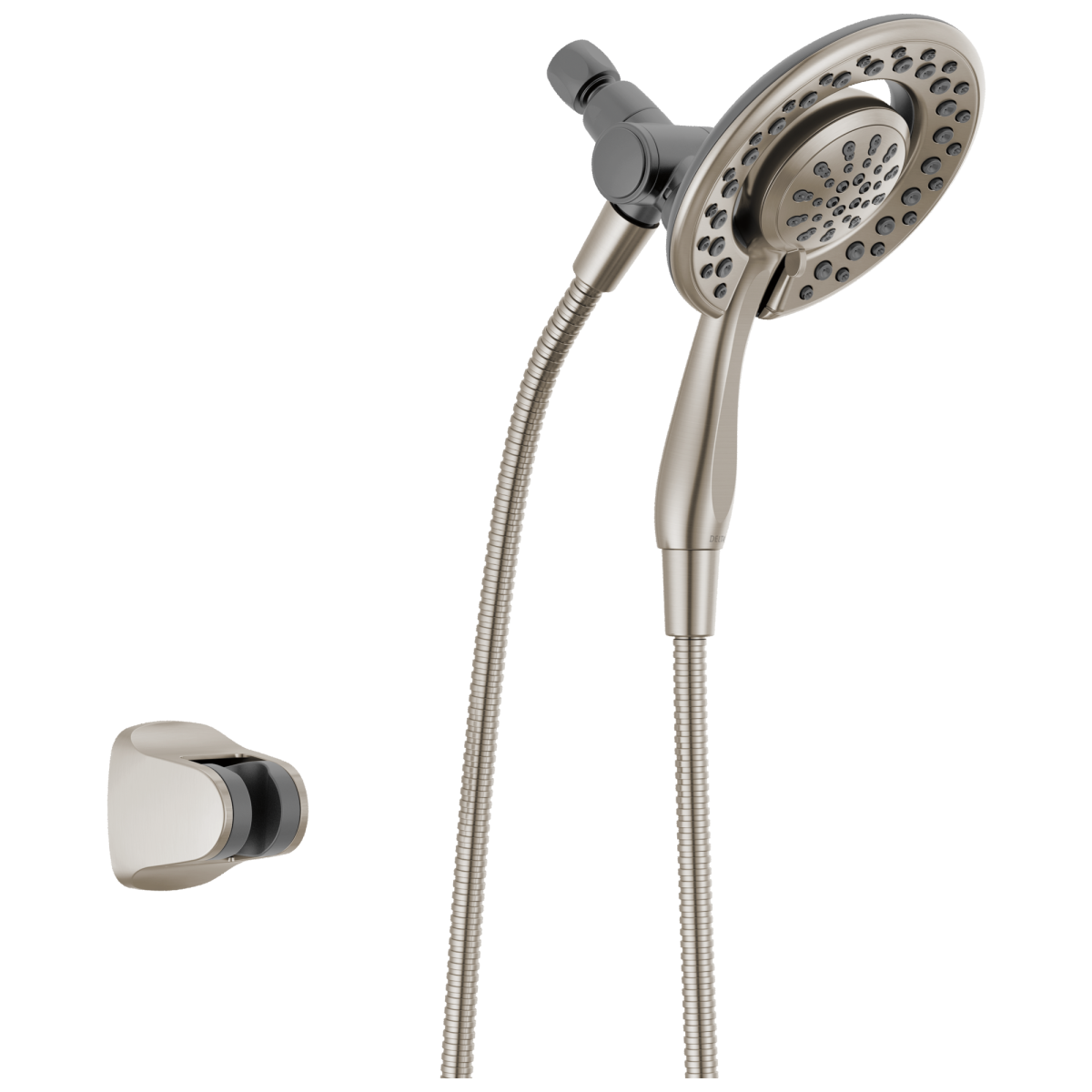 DELTA Universal Showering Components 4-Setting In2ition — Spotshield Brushed Nickel