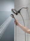 DELTA Universal Showering Components 4-Setting In2ition — Spotshield Brushed Nickel