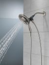 DELTA Universal Showering Components 4-Setting In2ition — Spotshield Brushed Nickel