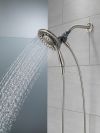 DELTA Universal Showering Components 4-Setting In2ition — Spotshield Brushed Nickel