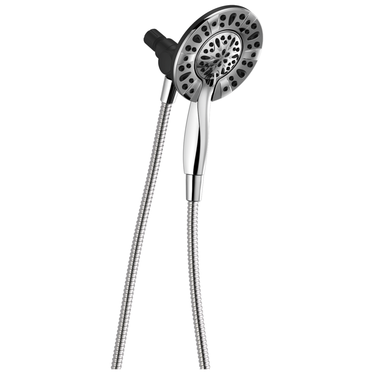 DELTA Universal Showering Components In2ition 4-Setting Two-in-One Shower — Chrome