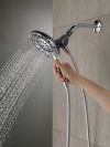 DELTA Universal Showering Components In2ition 4-Setting Two-in-One Shower — Chrome