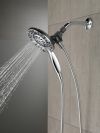 DELTA Universal Showering Components In2ition 4-Setting Two-in-One Shower — Chrome
