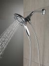 DELTA Universal Showering Components In2ition 4-Setting Two-in-One Shower — Chrome