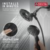 DELTA Universal Showering Components In2ition 4-Setting Two-in-One Shower — Matte Black