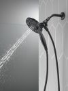 DELTA Universal Showering Components In2ition 4-Setting Two-in-One Shower — Matte Black
