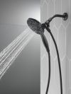 DELTA Universal Showering Components In2ition 4-Setting Two-in-One Shower — Matte Black