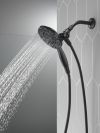 DELTA Universal Showering Components In2ition 4-Setting Two-in-One Shower — Matte Black
