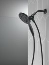 DELTA Universal Showering Components In2ition 4-Setting Two-in-One Shower — Matte Black