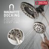 DELTA Universal Showering Components In2ition 4-Setting Two-in-One Shower — Satin Nickel