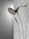 DELTA Universal Showering Components In2ition 4-Setting Two-in-One Shower — Satin Nickel