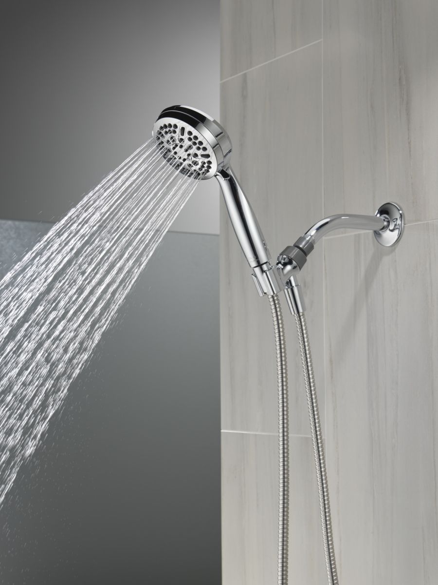 DELTA Universal Showering Components 5 Setting Hand Shower — Chrome