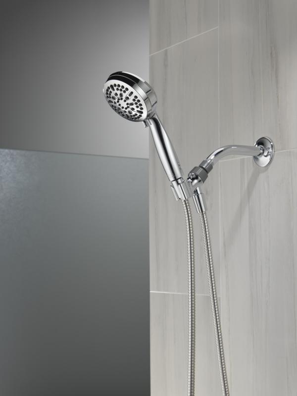 DELTA Universal Showering Components 5 Setting Hand Shower — Chrome