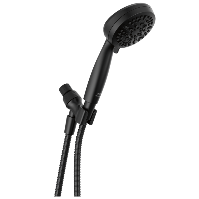 DELTA Universal Showering Components 5 Setting Hand Shower — Matte Black