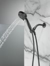 DELTA Universal Showering Components 5 Setting Hand Shower — Matte Black