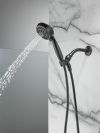 DELTA Universal Showering Components 5 Setting Hand Shower — Matte Black