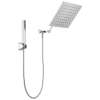 DELTA Universal Showering Components 10 inch Raincan Shower Head & Hand Held Combo with Adjustable Extension Arm — Chrome