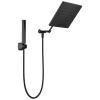 DELTA Universal Showering Components 10 inch Raincan Shower Head & Hand Held Combo with Adjustable Extension Arm — Matte Black