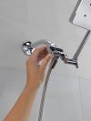 DELTA Universal Showering Components 10 inch Raincan Shower Head & Hand Held Combo with Adjustable Extension Arm — Chrome