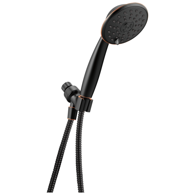DELTA Universal Showering Components Porter 3-Setting Hand Shower — Oil Rubbed Bronze