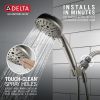 DELTA Universal Showering Components H2Okinetic 6-Setting Hand Shower — Satin Nickel