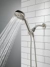 DELTA Universal Showering Components H2Okinetic 6-Setting Hand Shower — Satin Nickel