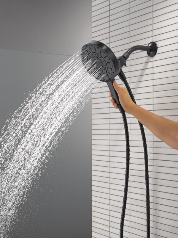 DELTA Universal Showering Components 5-Setting In2ition with ProClean — Matte Black