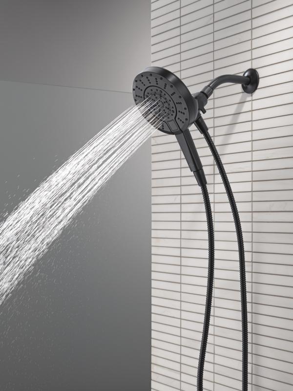 DELTA Universal Showering Components 5-Setting In2ition with ProClean — Matte Black