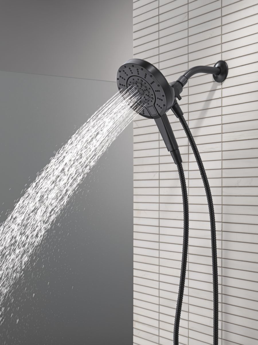 DELTA Universal Showering Components 5-Setting In2ition with ProClean — Matte Black