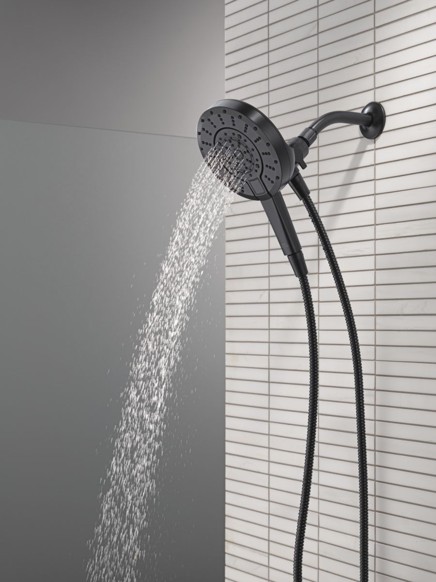 DELTA Universal Showering Components 5-Setting In2ition with ProClean — Matte Black