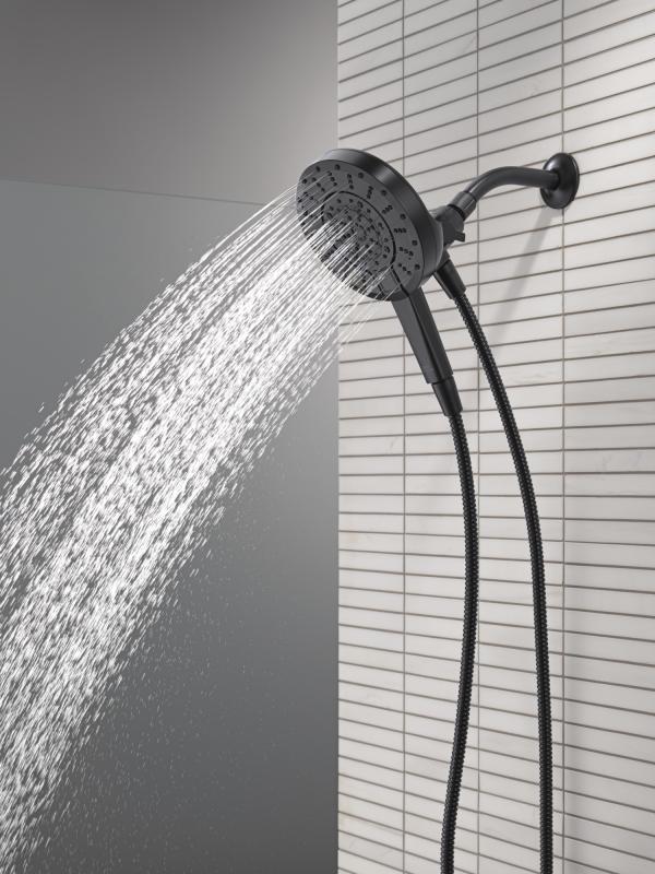 DELTA Universal Showering Components 5-Setting In2ition with ProClean — Matte Black