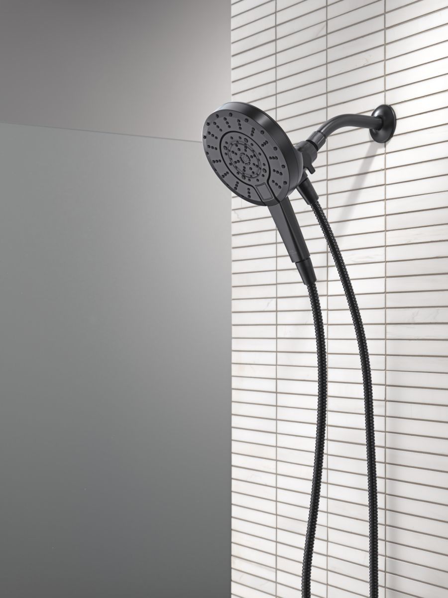 DELTA Universal Showering Components 5-Setting In2ition with ProClean — Matte Black