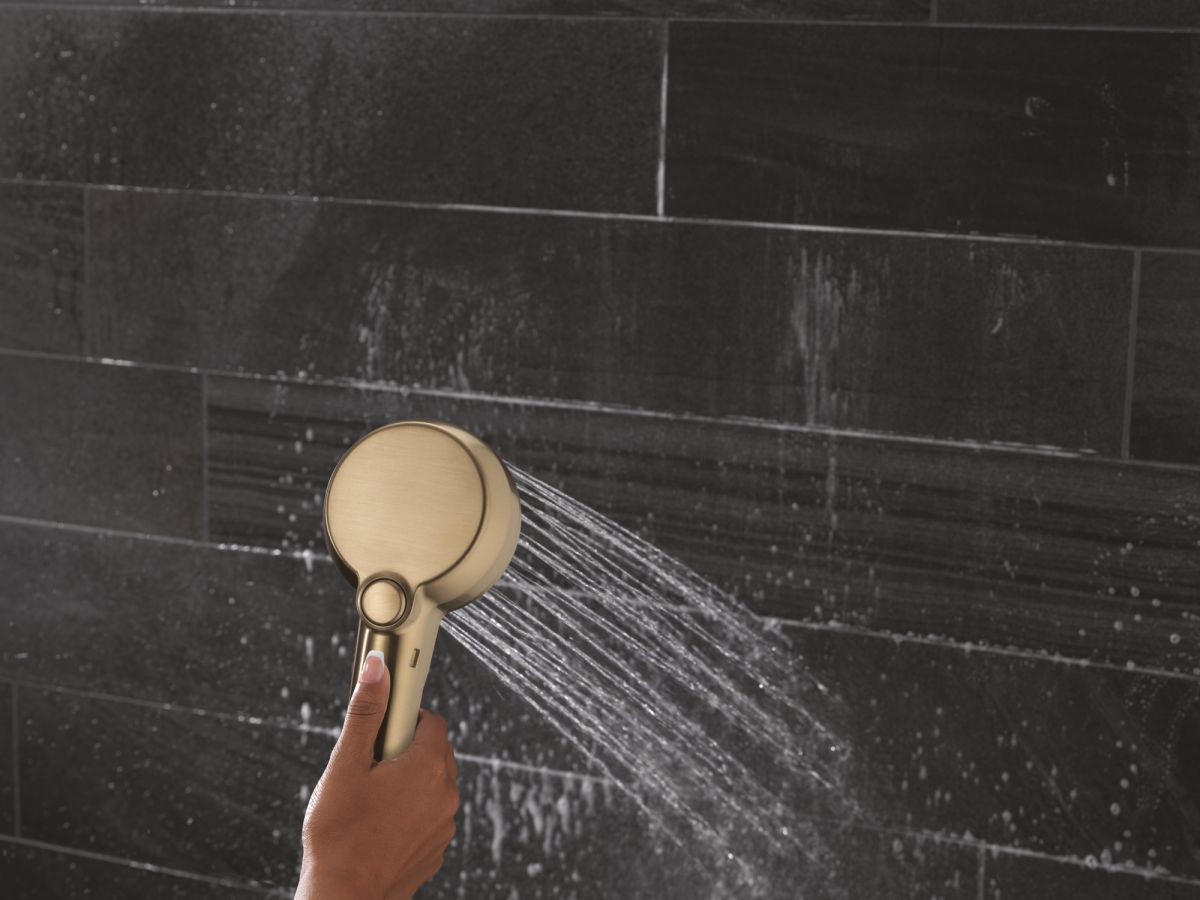 DELTA Universal Showering Components 5-Setting In2ition with ProClean — Champagne Bronze