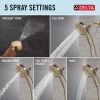 DELTA Universal Showering Components 5-Setting In2ition with ProClean — Champagne Bronze