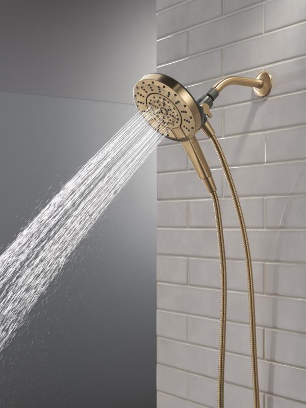 DELTA Universal Showering Components 5-Setting In2ition with ProClean — Champagne Bronze